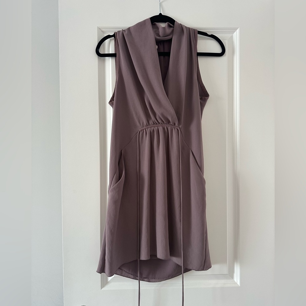 Wilfred mauve sleeveless dress